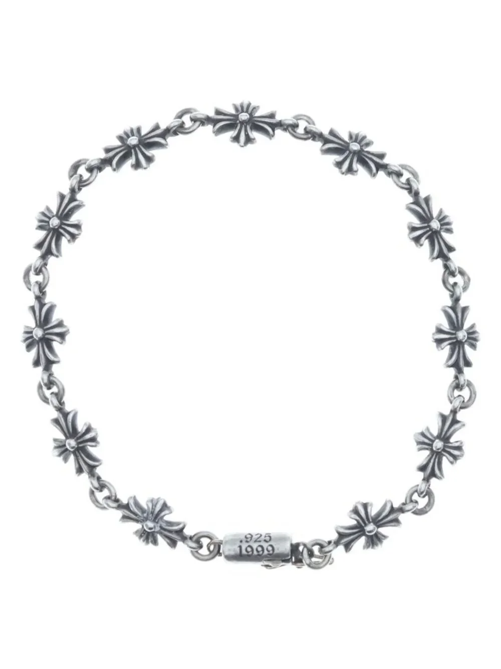 Chrome Hearts Tny CH Pls Tiny CH Plus Bracelet Silver